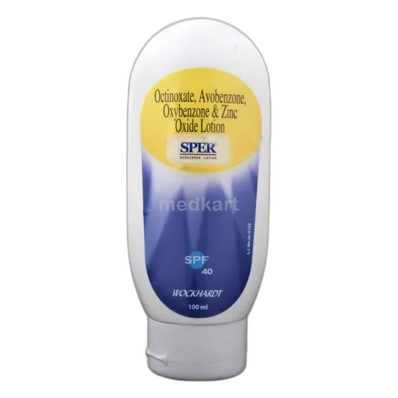 sper sunscreen spf 40 lotion 100 ml